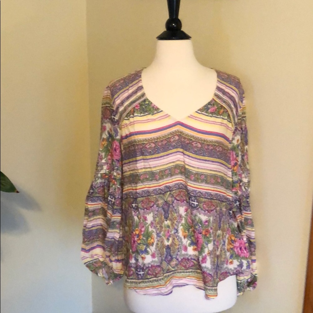 - Maeve by Anthropologie Long Sleeve Shirt Size XS